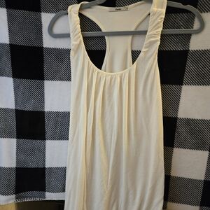 Papaya Ivory Racerback Tank Top